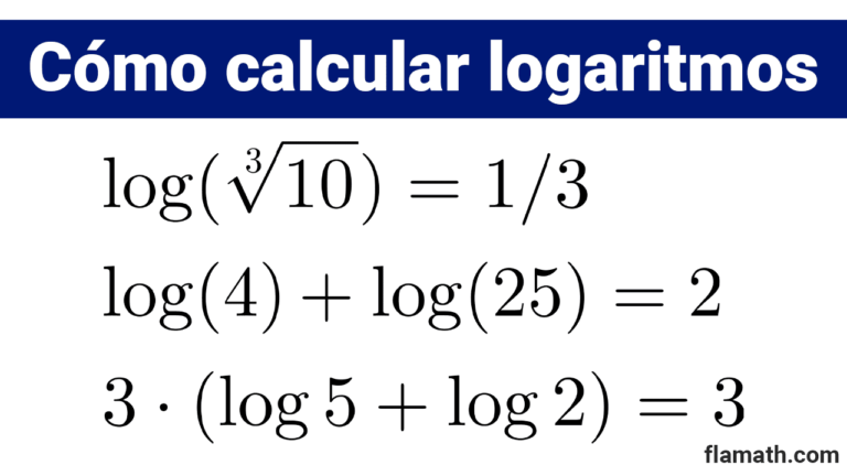 Cómo Calcular Logaritmos con y sin Calculadora