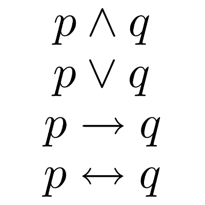 Conectivos lógicos en matemáticas