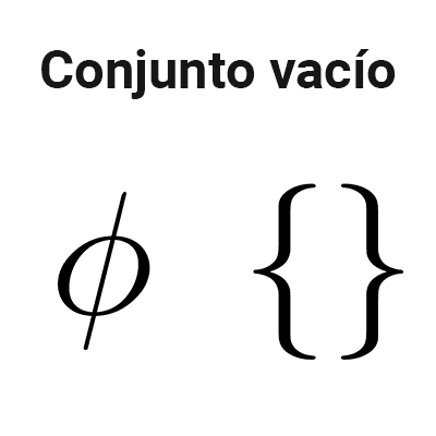 Conjunto vacío