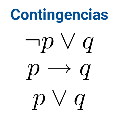 Contingencia lógica 1 Contingencias lógica proposicional