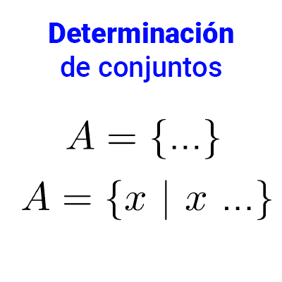 Determinar conjuntos por extensión y comprensión. 10 ejemplos de conjuntos por extensión y comprensión