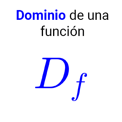 Dominio de una función 1 Dominio de una función