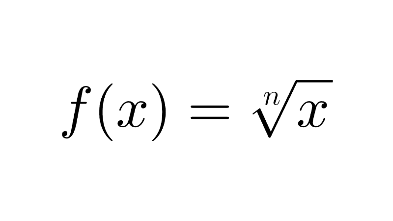 Funciones radicales: qué son, ejemplos y gráficas