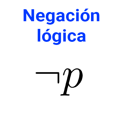 Negación en lógica proposicional
